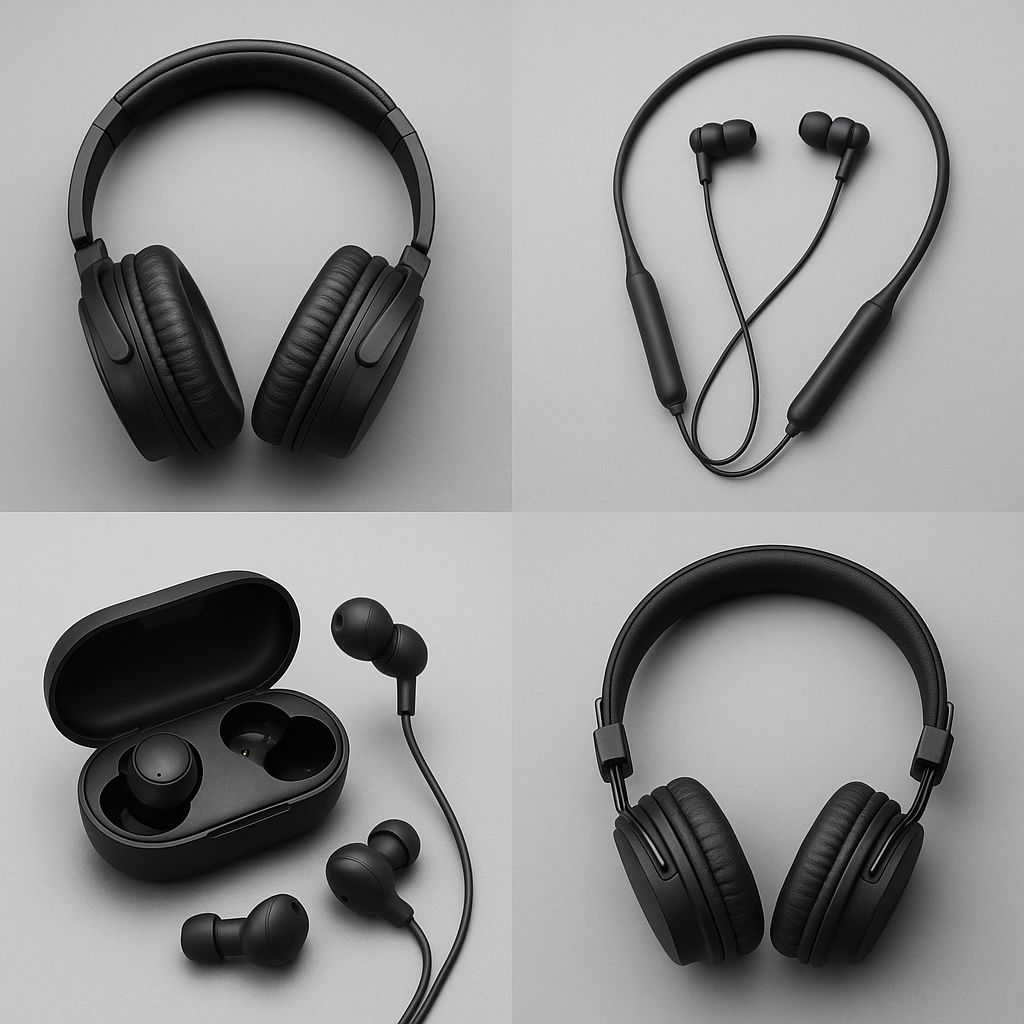 HEADPHONES AND EARPHONES