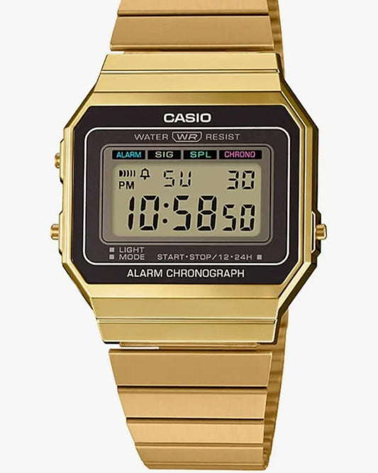 CASIO VITAGE WATCH WITH CHAIN STRAP