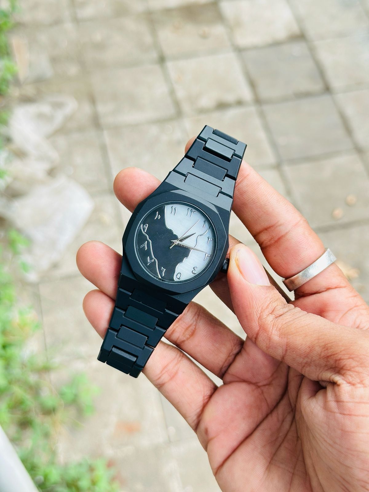 Arabic Aura Elegant Men's Quartz Watch | Ultra Lightweight | Premium Matte Finish | Multiple Dial Styles | Business Casual Style Watch |