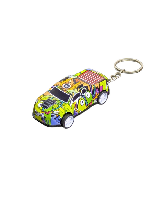 Car Keychain pull and push