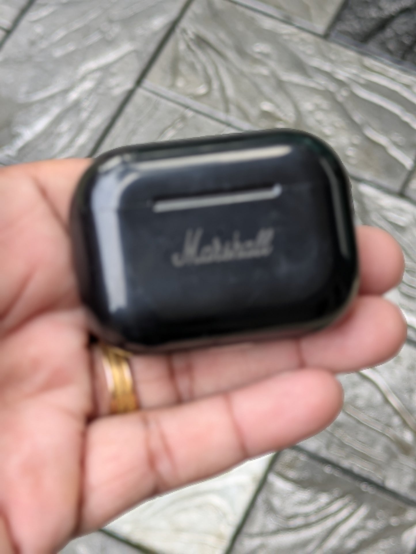 Marshall Copy Earbuds ( Black )