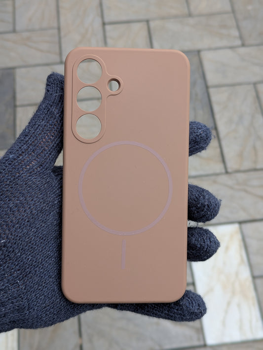 Magsafe Silicone Case For Samsung S25