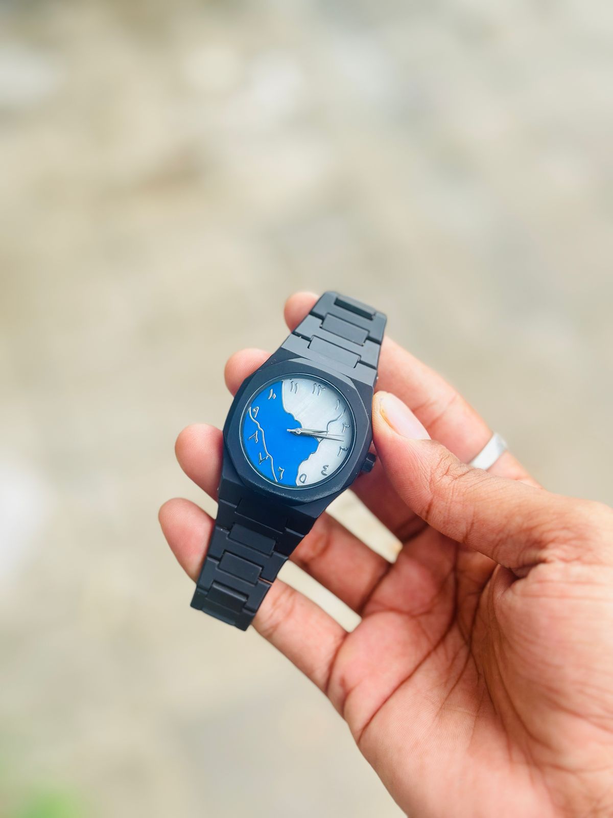Arabic Aura Elegant Men's Quartz Watch | Ultra Lightweight | Premium Matte Finish | Multiple Dial Styles | Business Casual Style Watch |