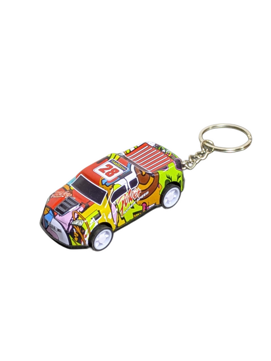 Car Keychain pull and push