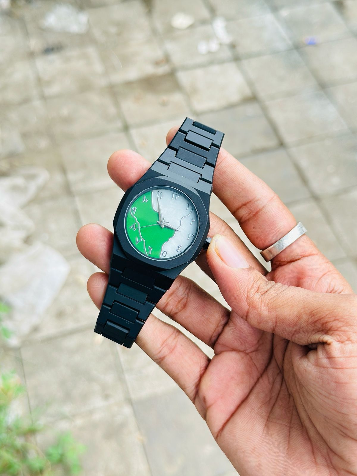 Arabic Aura Elegant Men's Quartz Watch | Ultra Lightweight | Premium Matte Finish | Multiple Dial Styles | Business Casual Style Watch |