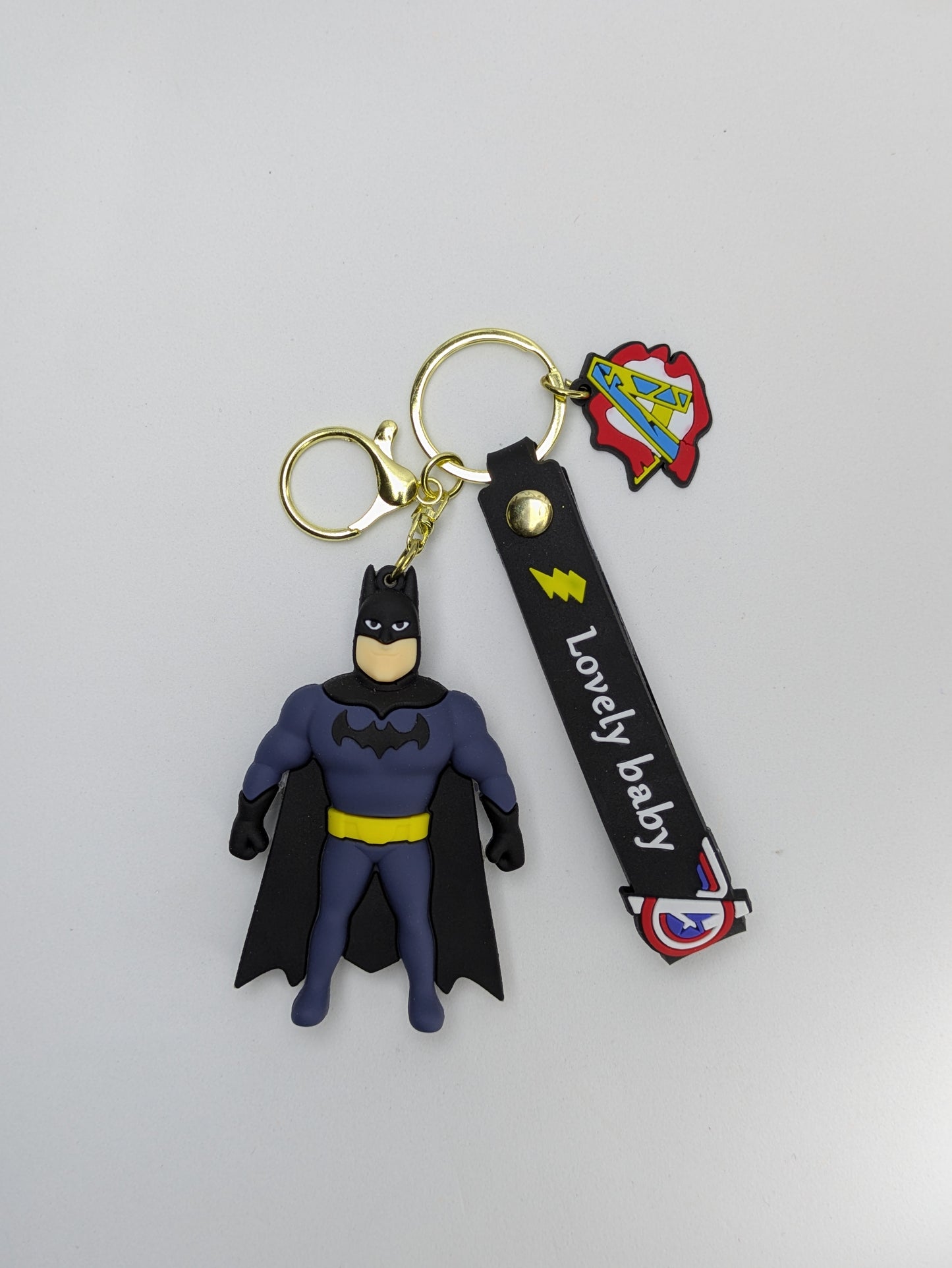 Keychain Batman Character Rubber 3D Model