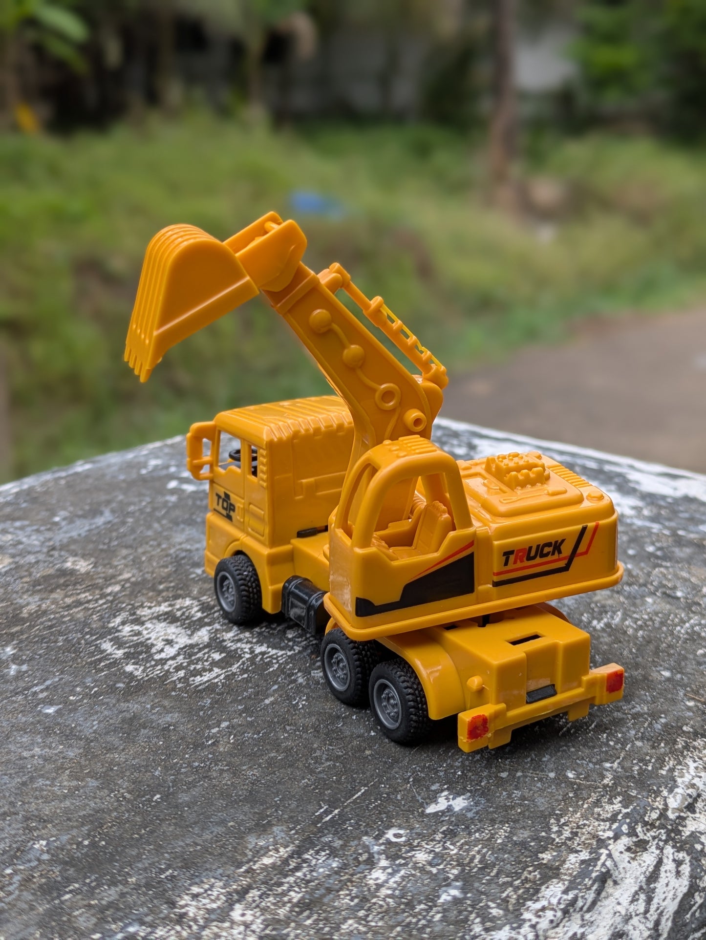 Construction Toy Vehicles Hard Plastic Body