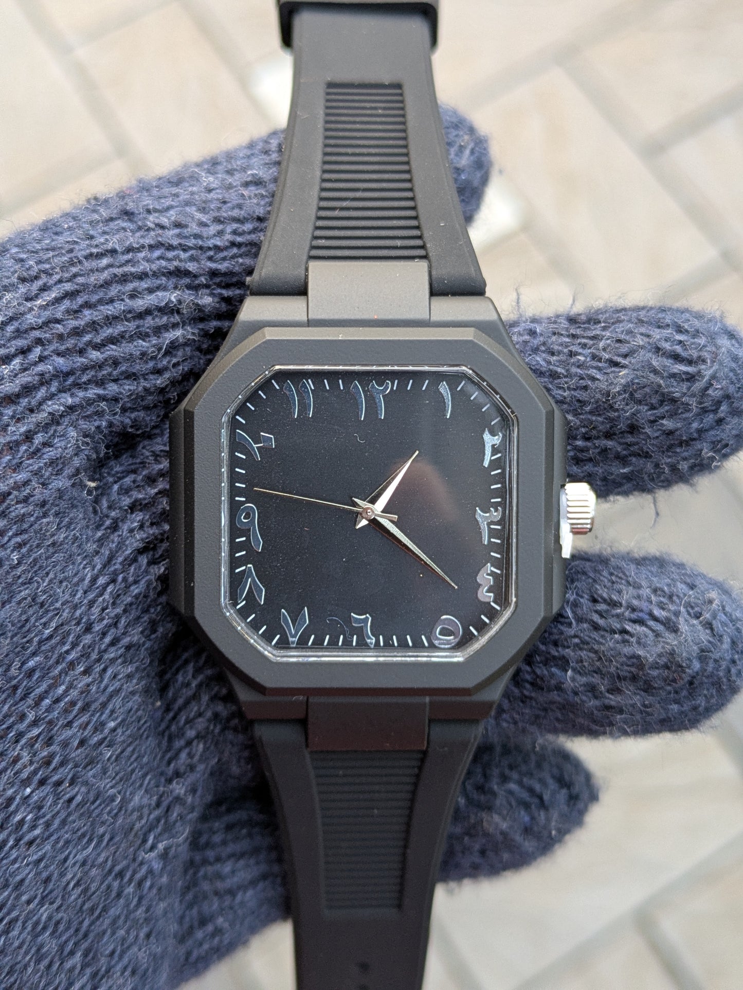 Gents Watch Analogue Arabic Letter