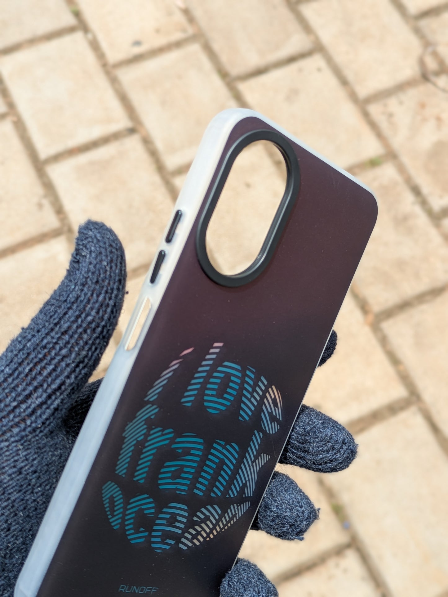 Runoff Hard Printed Case For Oppo A38 4G/Oppo A18 4G