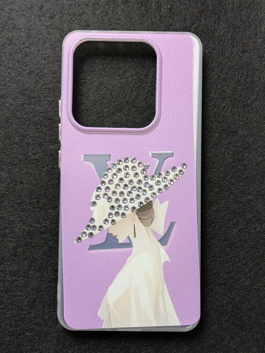 Diamond Cap Back Cover For Redmi Mi Note 14 5G