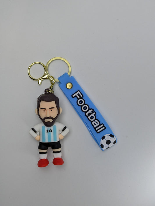 Keychain Messi 3D Model Rubber