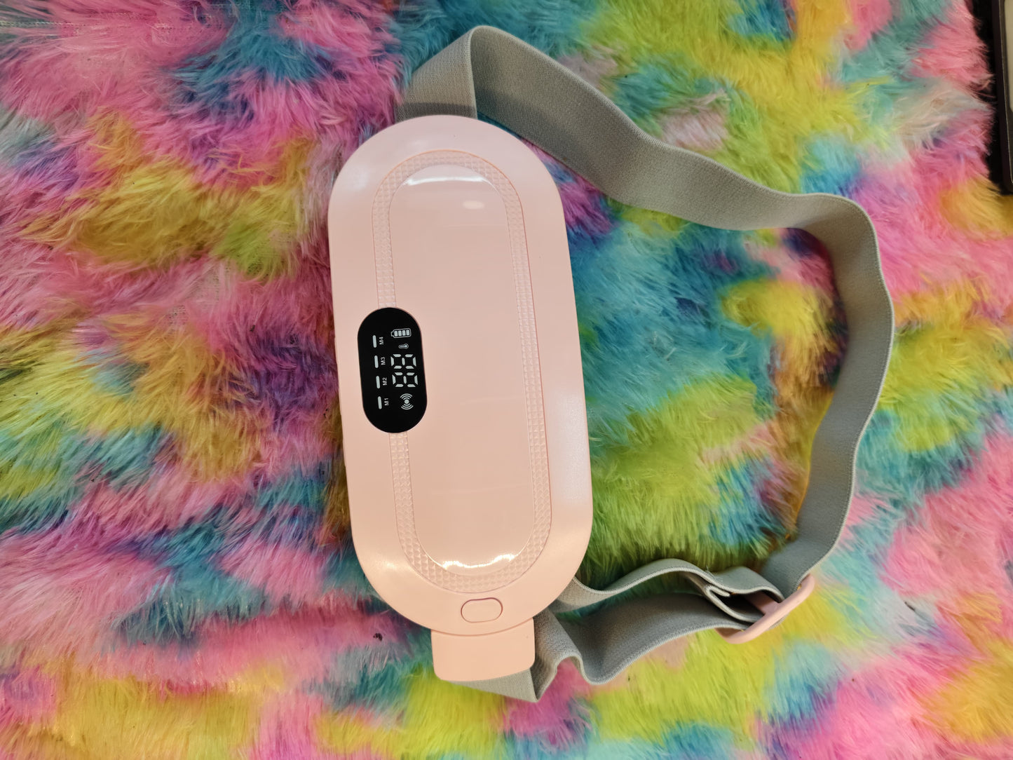 Rechargeable Smart Warm Palace Belt, Period Massager (1 Pc)