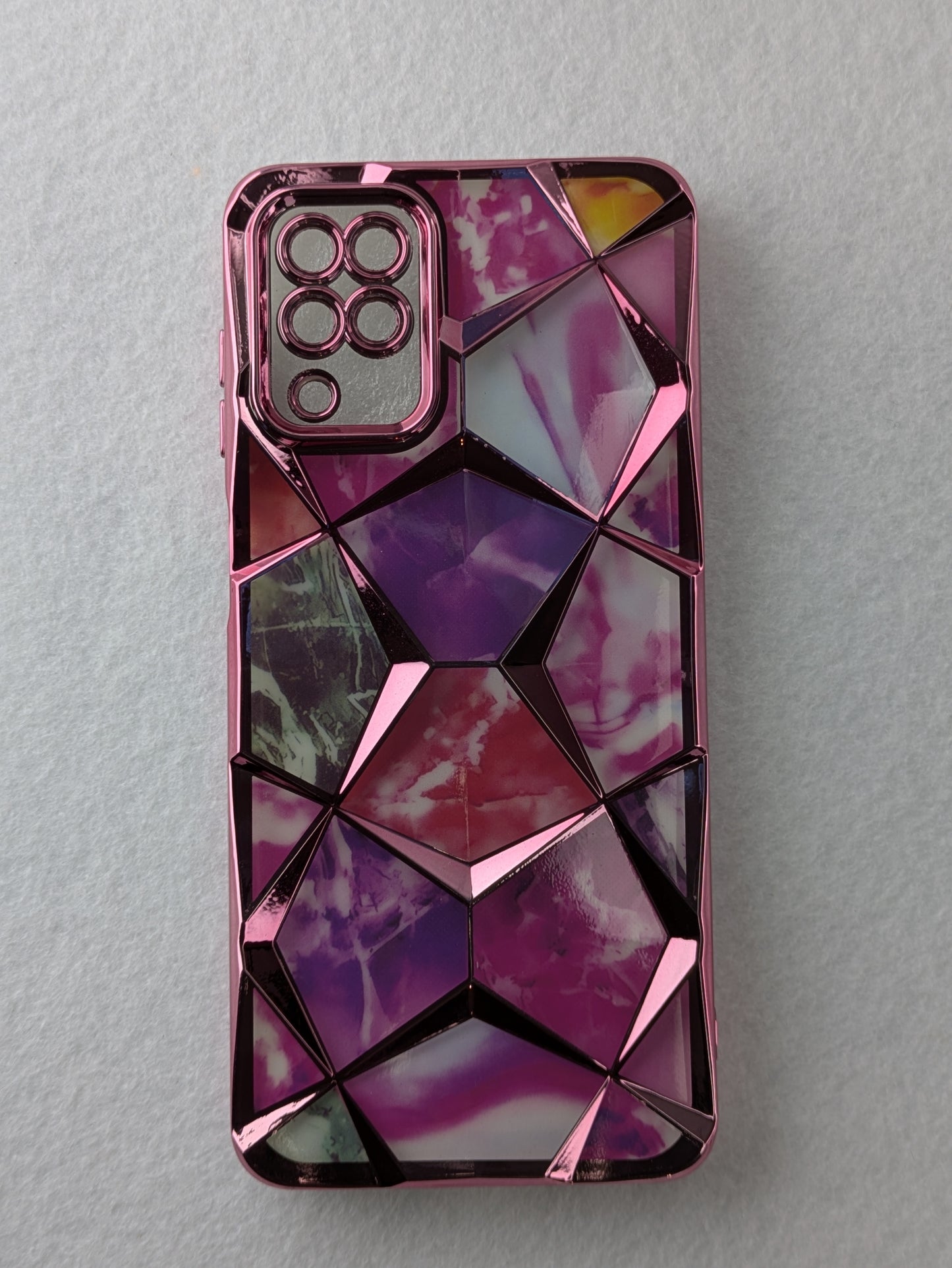 Marble Print Case For Samsung A12/F12/M12 5G