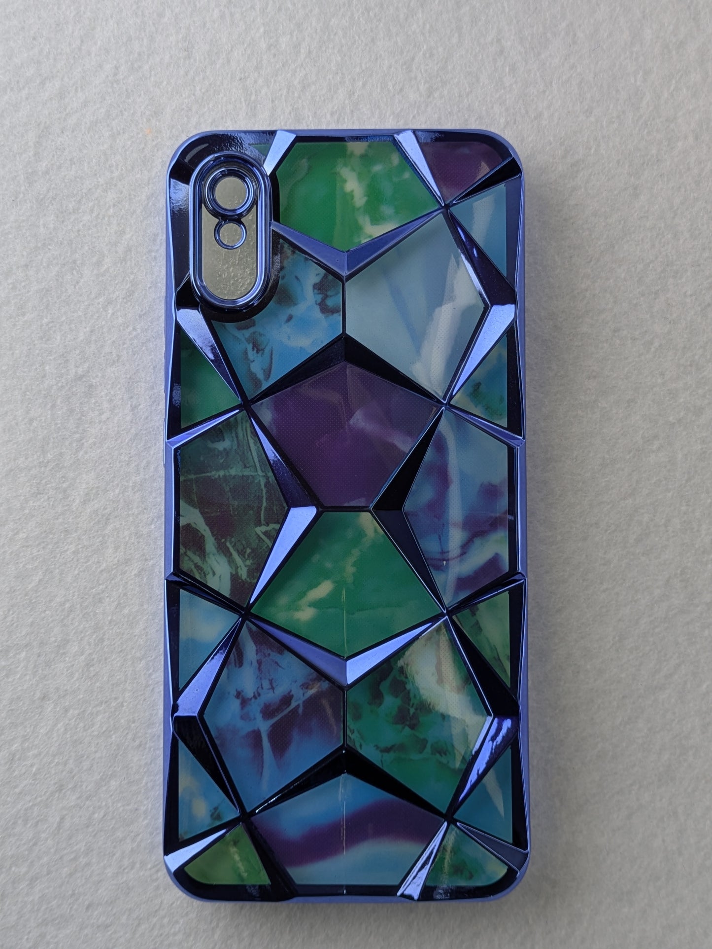 Marble Print Back Cover For Redmi Mi9i/mi9a