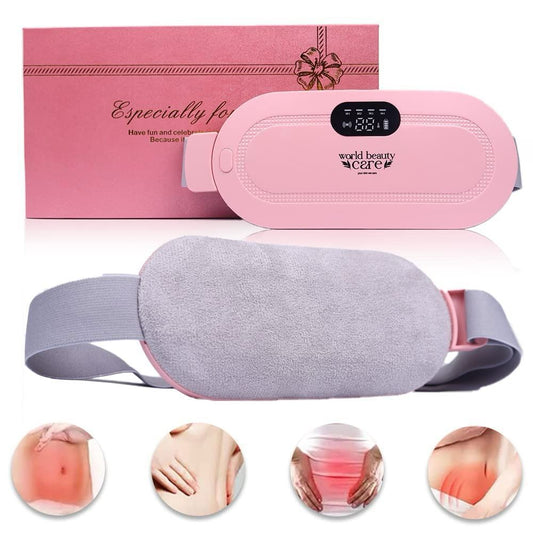 Rechargeable Smart Warm Palace Belt, Period Massager (1 Pc)