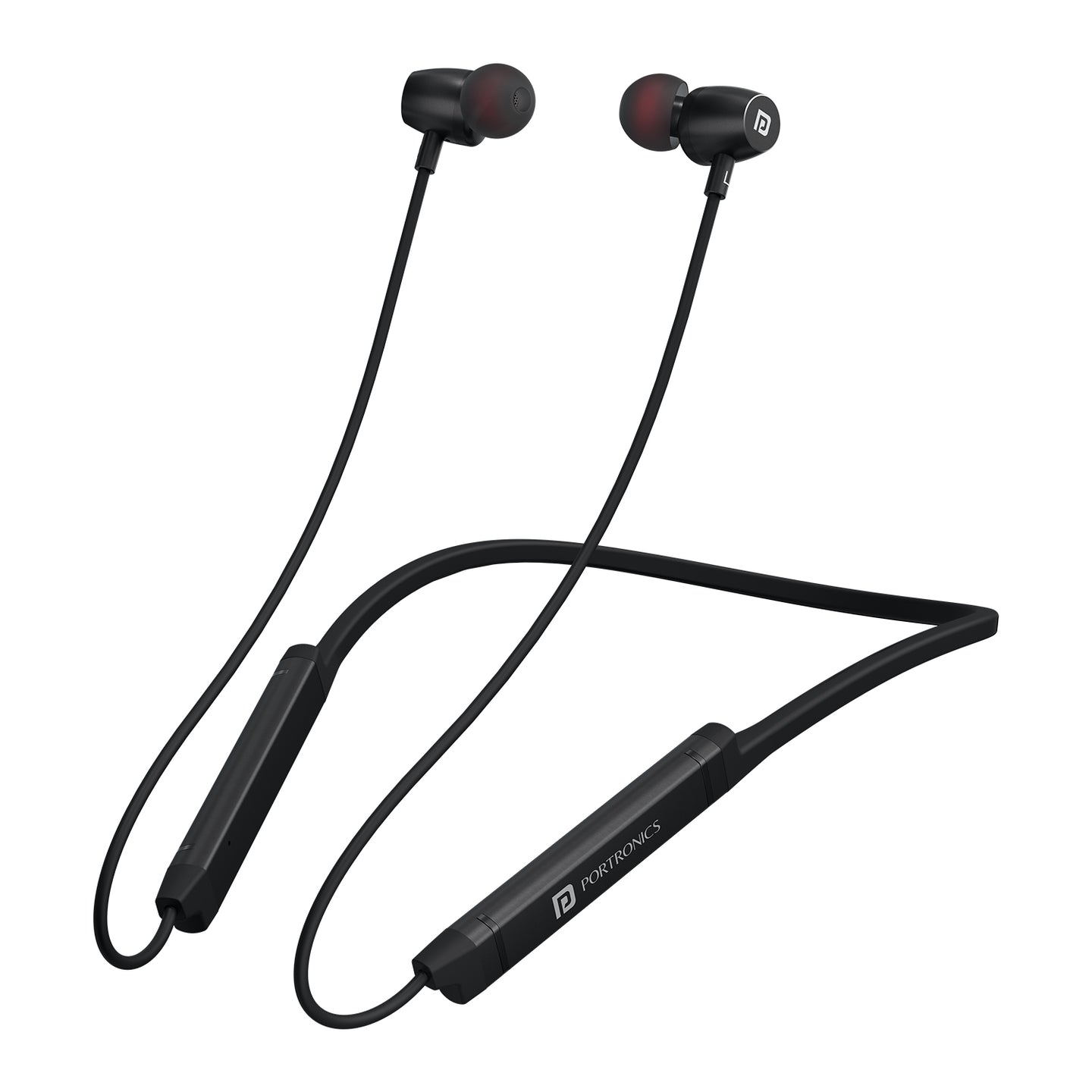 Portrinics Bluetooth Neckband Harmonics Z9