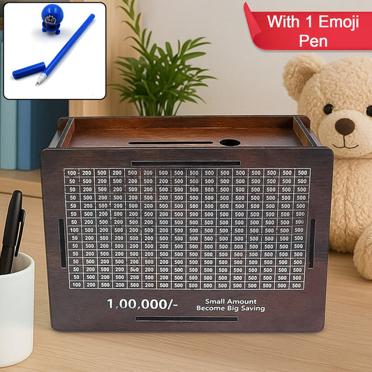 Wooden Money / Piggy Bank, Money Box