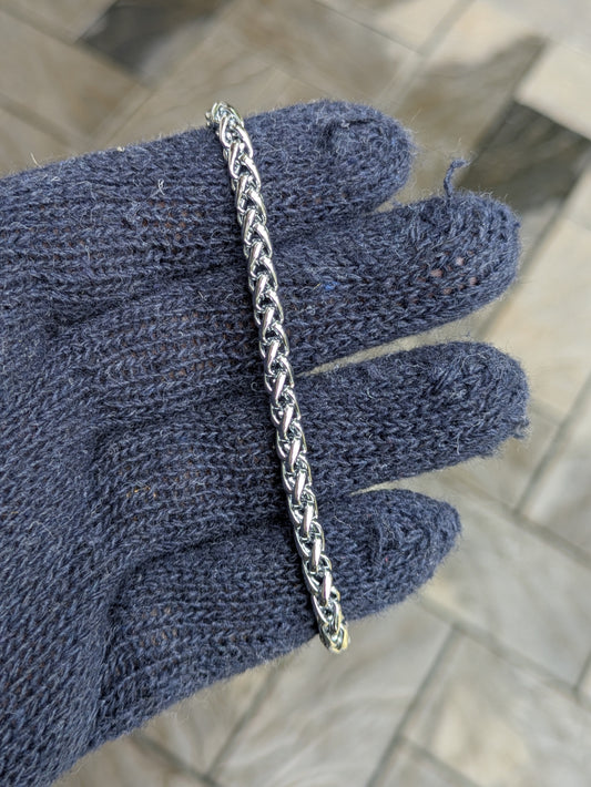 Kids Stainless Steel Bracelet ( total length 6 inches)