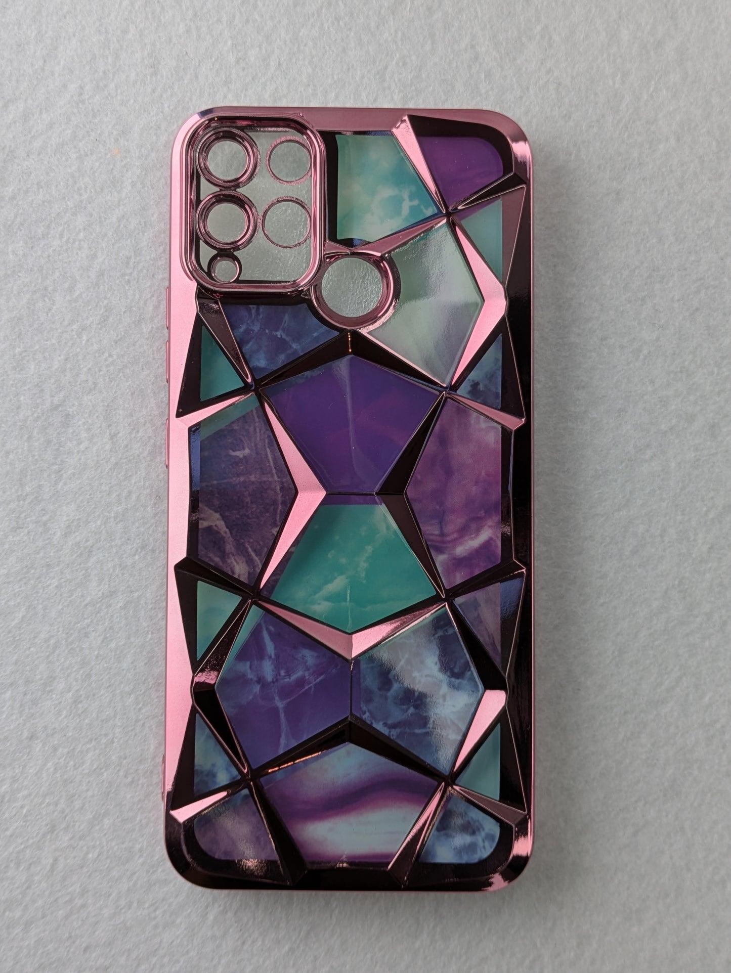 Marble Print Back Cover For Realme C12 / Realme C15 / Realme C25 / Realme C25s / Realme Narzo 20 / Realme Narzo 30A Back Cover