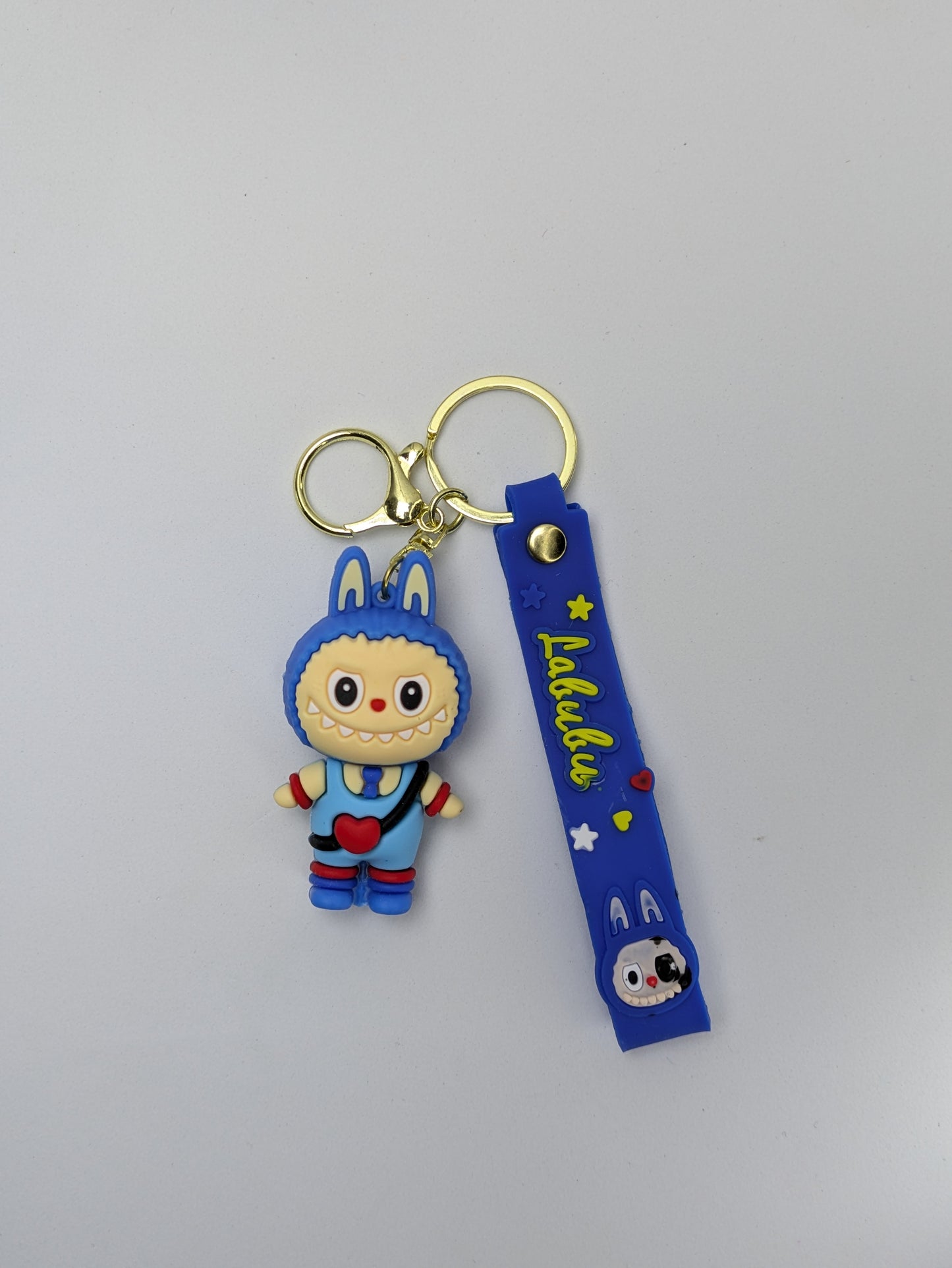 Keychain labubu blue ( pack of 1)