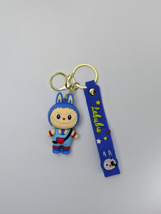 Keychain labubu blue ( pack of 1)