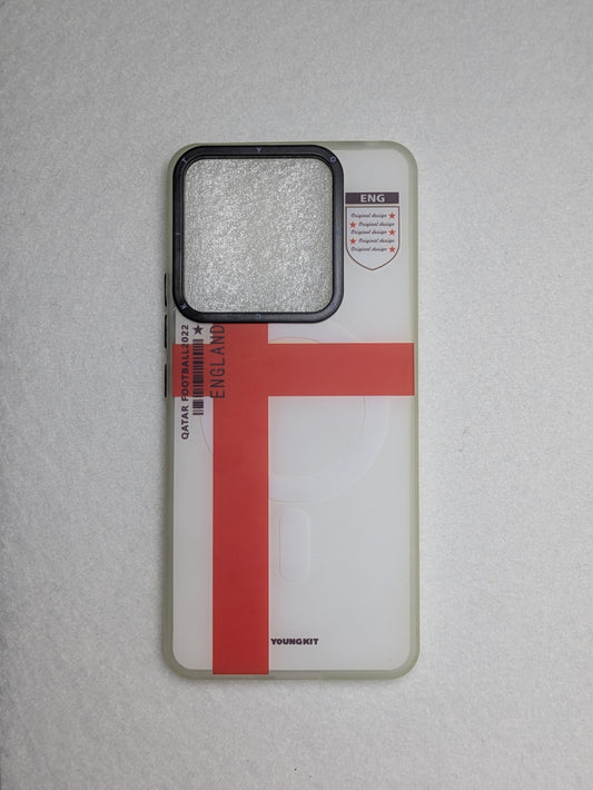England Printed Back Cover For Redmi Mi Note 13 Pro 5G/Poco X6 5G