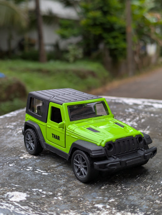 Hot Wheels Thar Model Metal And Plastic Mix Body ( Green )