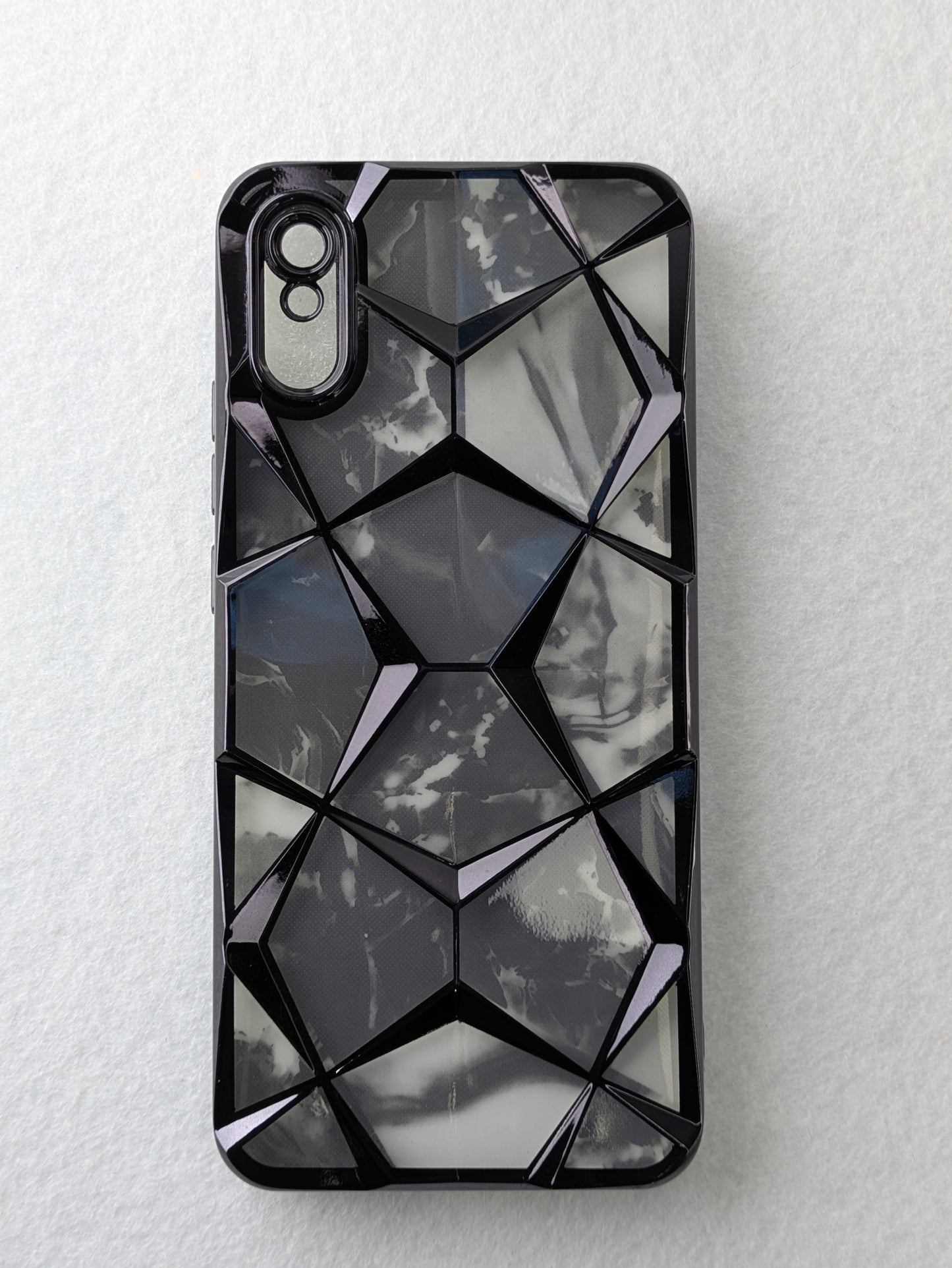 Marble Print Back Cover For Redmi Mi9i/mi9a
