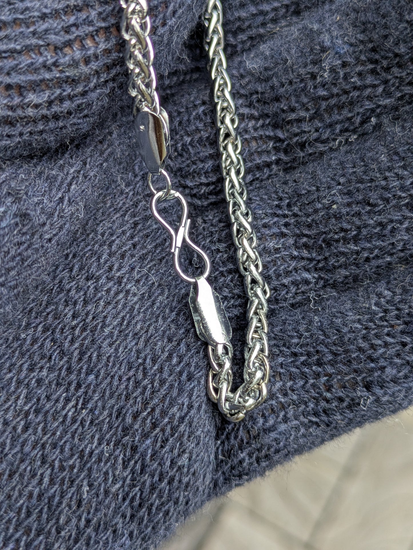 Kids Stainless Steel Bracelet ( total length 6 inches)