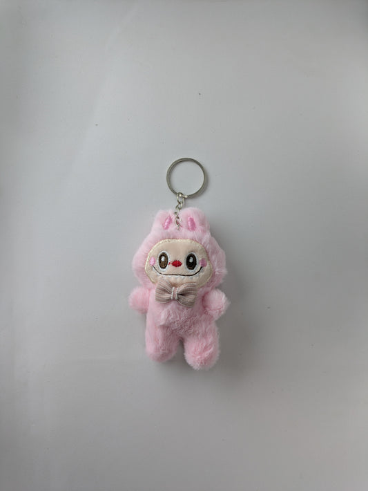 Labubu keychain Pink ( Pack Of I)