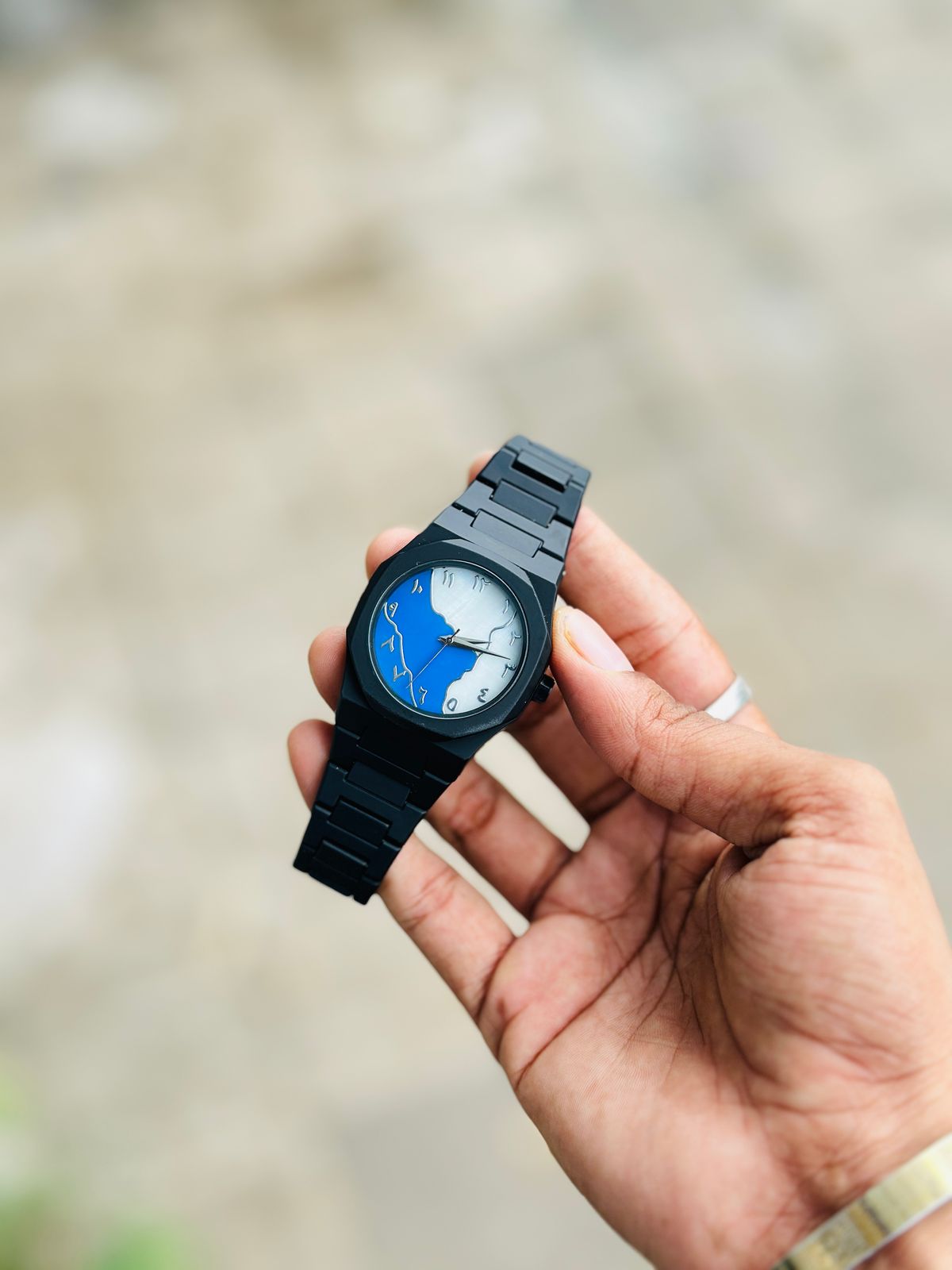 Arabic Aura Elegant Men's Quartz Watch | Ultra Lightweight | Premium Matte Finish | Multiple Dial Styles | Business Casual Style Watch |