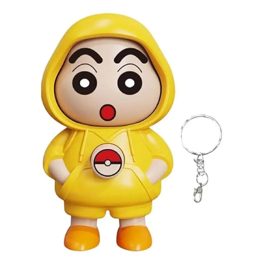 Face Changing Keychain with 3 Expressions 3D Cartoon Character ABS Toy Key Holder Unisex Keychain for Bags, Cars & Gifts Cute Action Figure for Kids & Adults