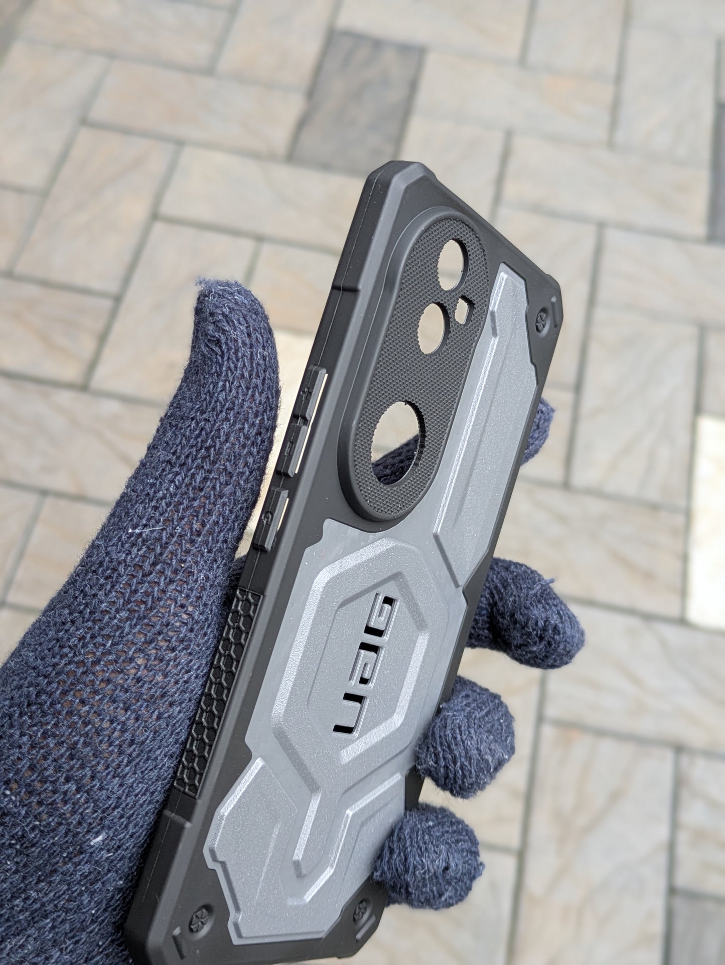 UAG HARD Case For Vivo V50 5G/Vivo T4r 5G ( Gray)