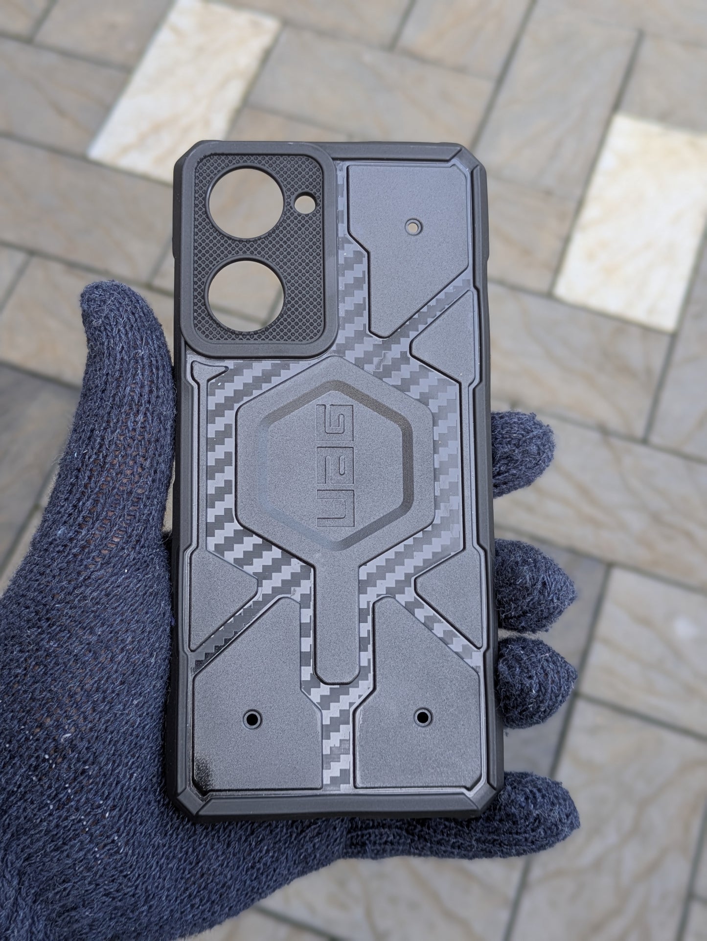 UAG HARD Case For Vivo Y03/Vivo Y18/Vivo Y18e/Y28s 4G (Black)
