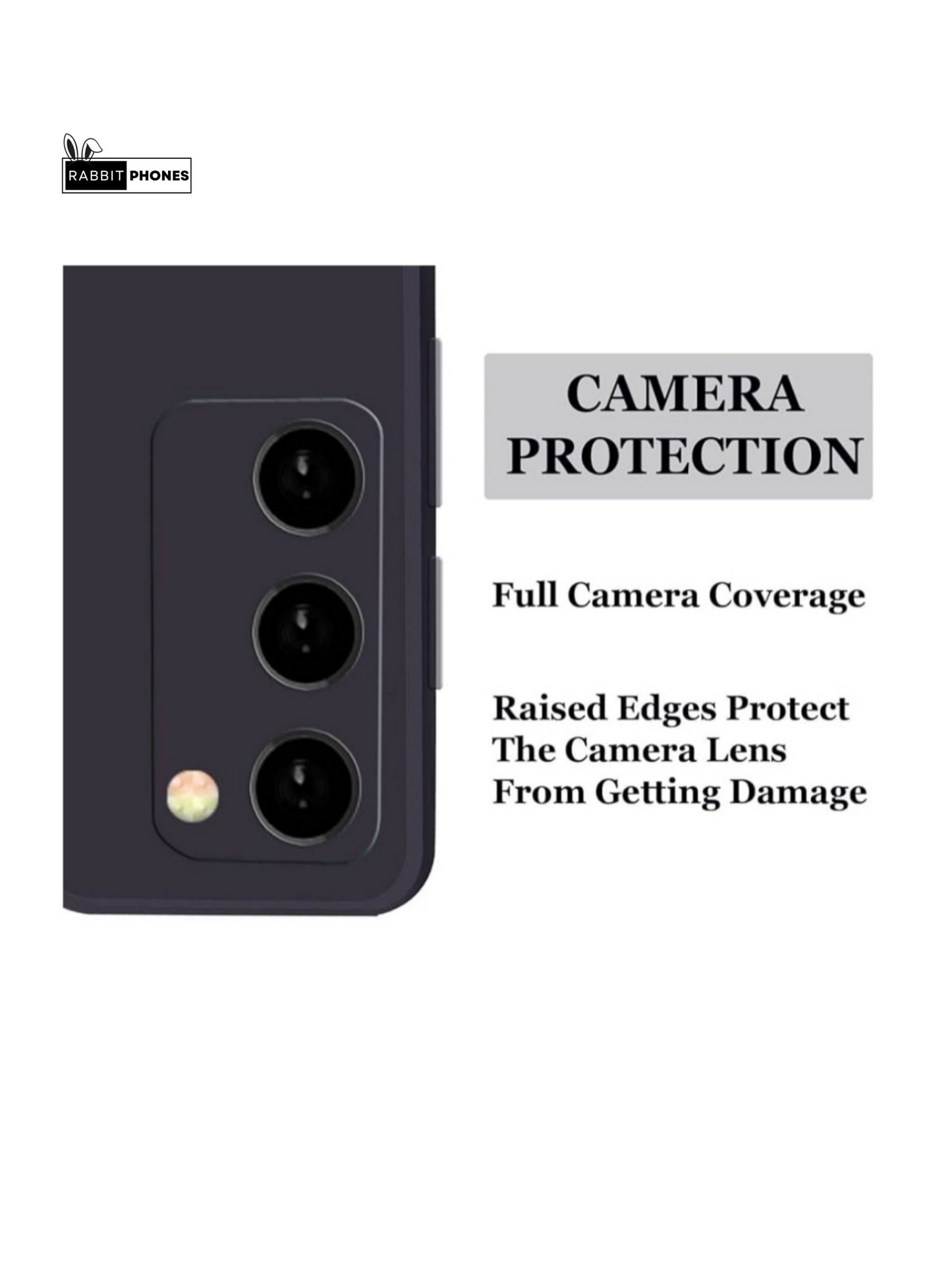 Silicon Back Cover For Mobile ( Matte Black)