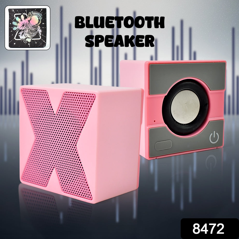 Mini Portable Square TidePlay Wireless Bluetooth Speaker Alloy Material HD Sound 5 W Bluetooth Speaker
