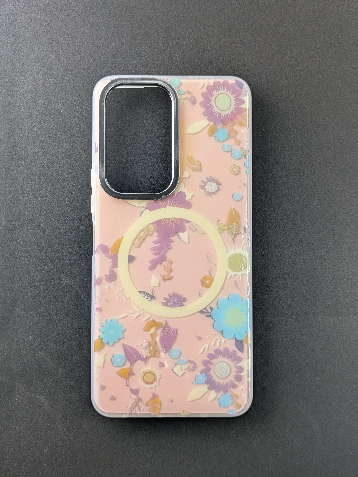 Floral Glossy Print Back cover for Vivo Y19e 4G/Y04 4G/Y29s 5G/Y19 5G
