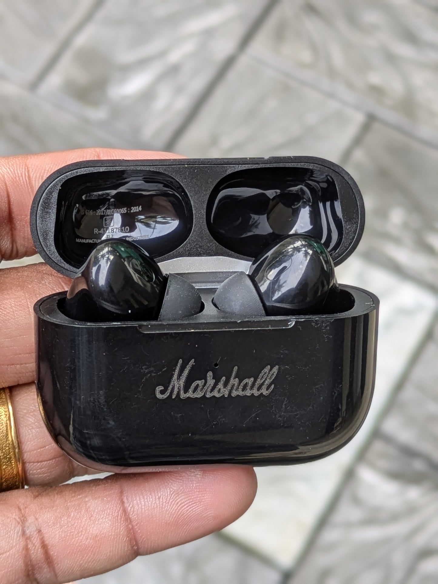 Marshall Copy Earbuds ( Black )