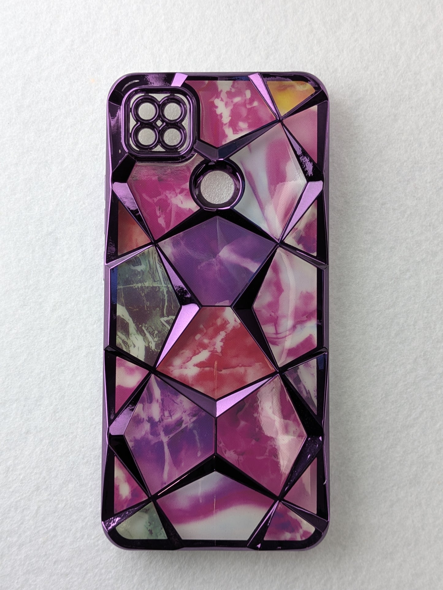 Marble Print Back Cover For Redmi Mi9/MI9C/Poco c31