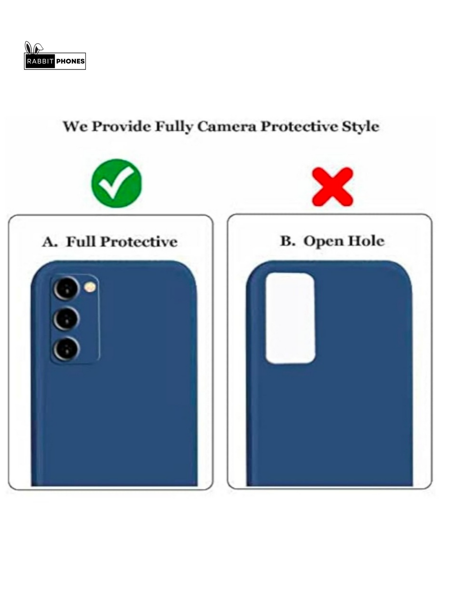 Silicon Back Cover For Mobile ( Matte Blue )