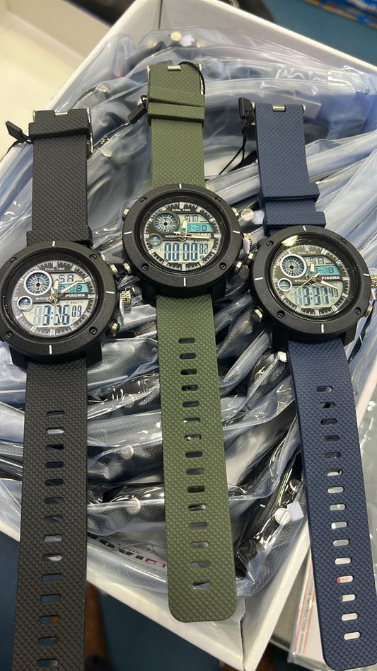 DUAL TIME WATCH FOR MEN ( PACK OF 1)