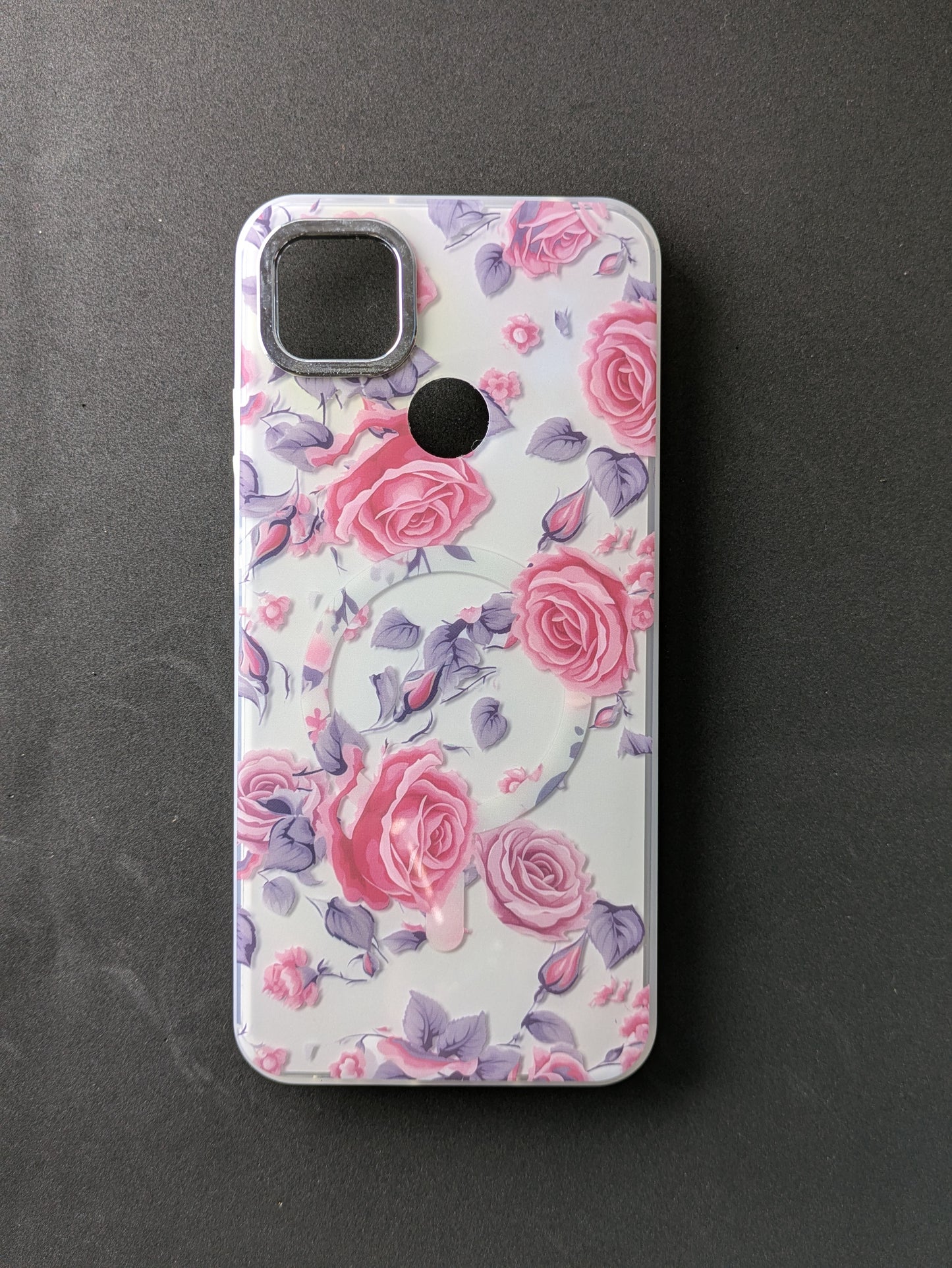Floral Glossy Print Back Cover For Redmi 9/Mi9 Active/MI9C/MI10A/POCO C31