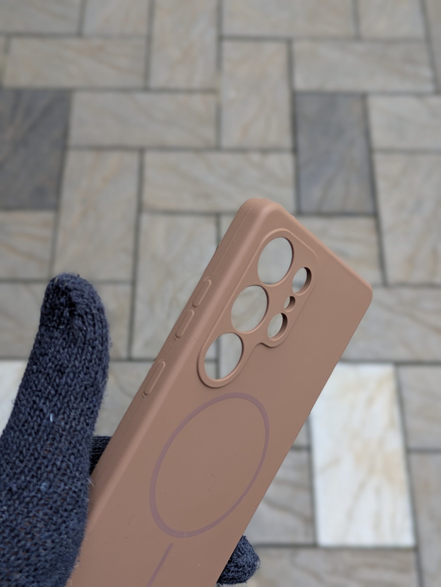 Magsafe Silicone Case For Samsung S25 Ultra