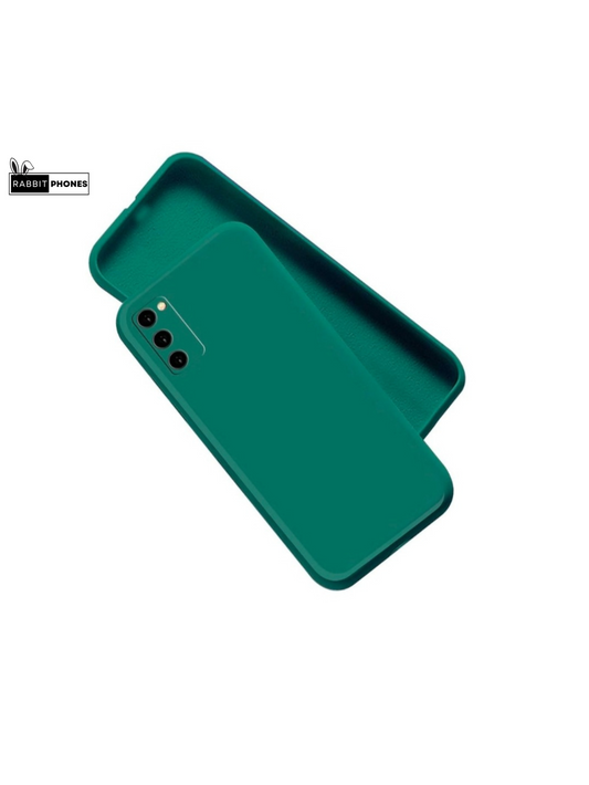 Silicon Back Cover For Mobile ( Matte Green )