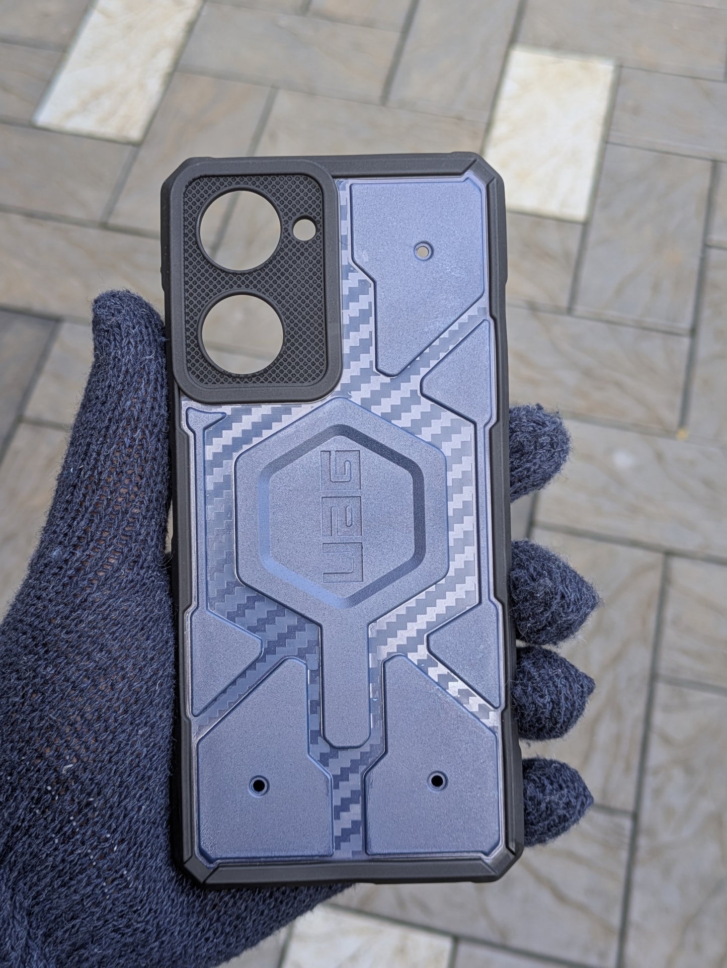 UAG HARD Case For Vivo Y03/Vivo Y18/Vivo Y18e/Y28s 4G (Blue)