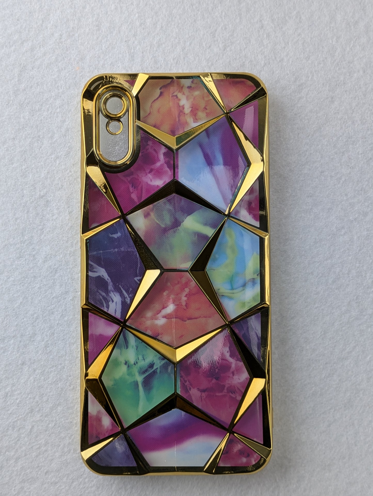 Marble Print Back Cover For Redmi Mi9i/mi9a