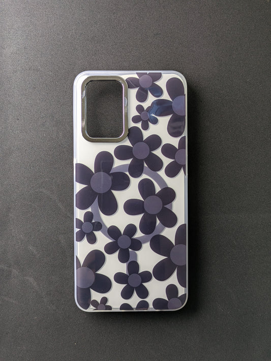 Floral Glossy Print Back cover for Oppo F19/Oppo F19s/Oppo A74 4G/Oppo A95 4G