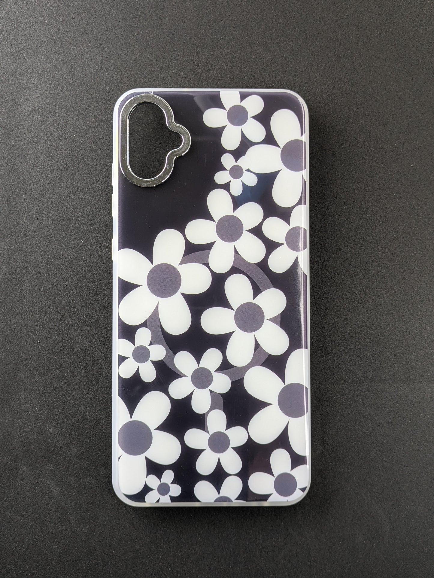 Floral Glossy Print Back cover for Samsung A05