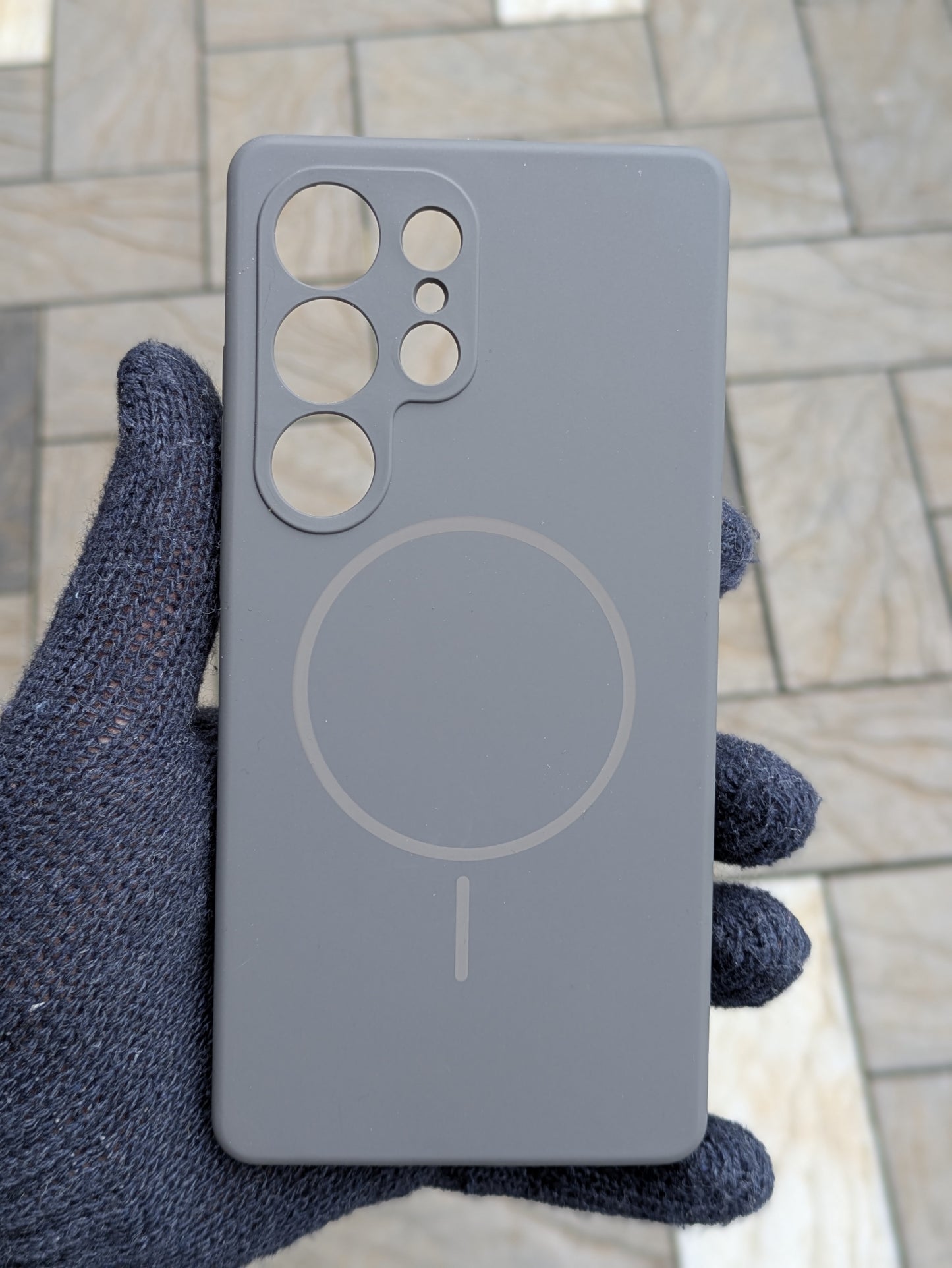 Magsafe Silicone Case For Samsung S25 Ultra