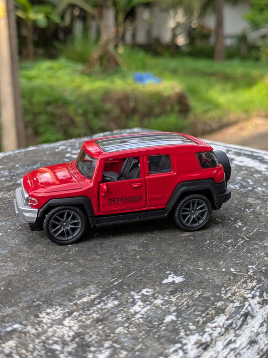 Hot Wheels/Die Cast Diffender Model Metal And Plastic Mix Body ( Red )
